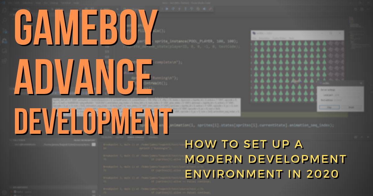Gameboy Advance Dev Workflow in 2020 | NCoT Tech
