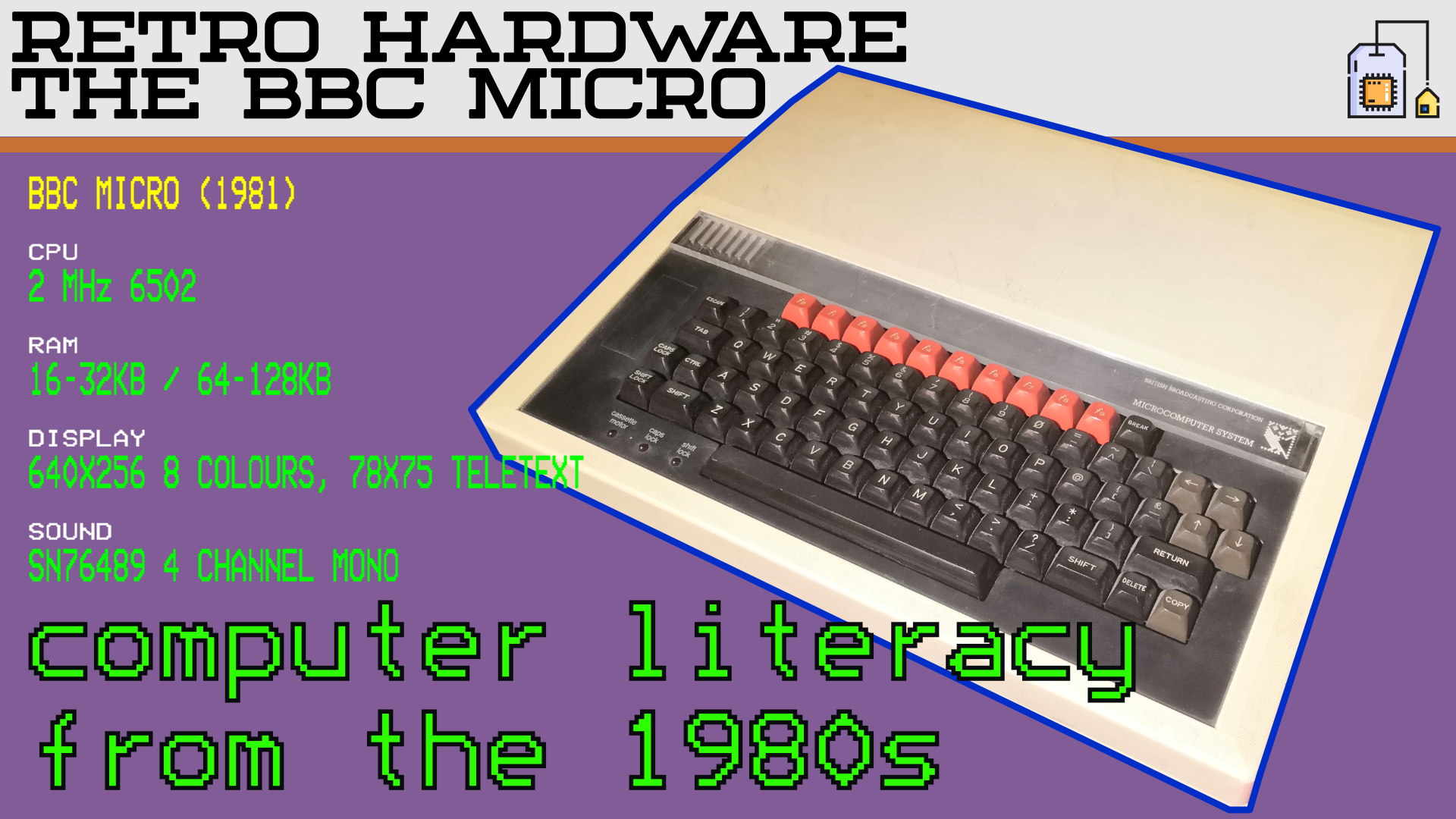 BBC Micro – Computer Literacy 1980s