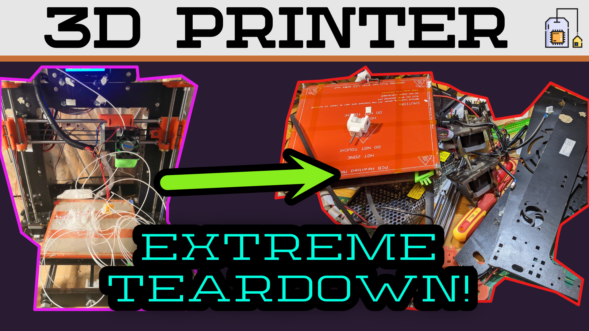 3d Printer Extreme Teardown