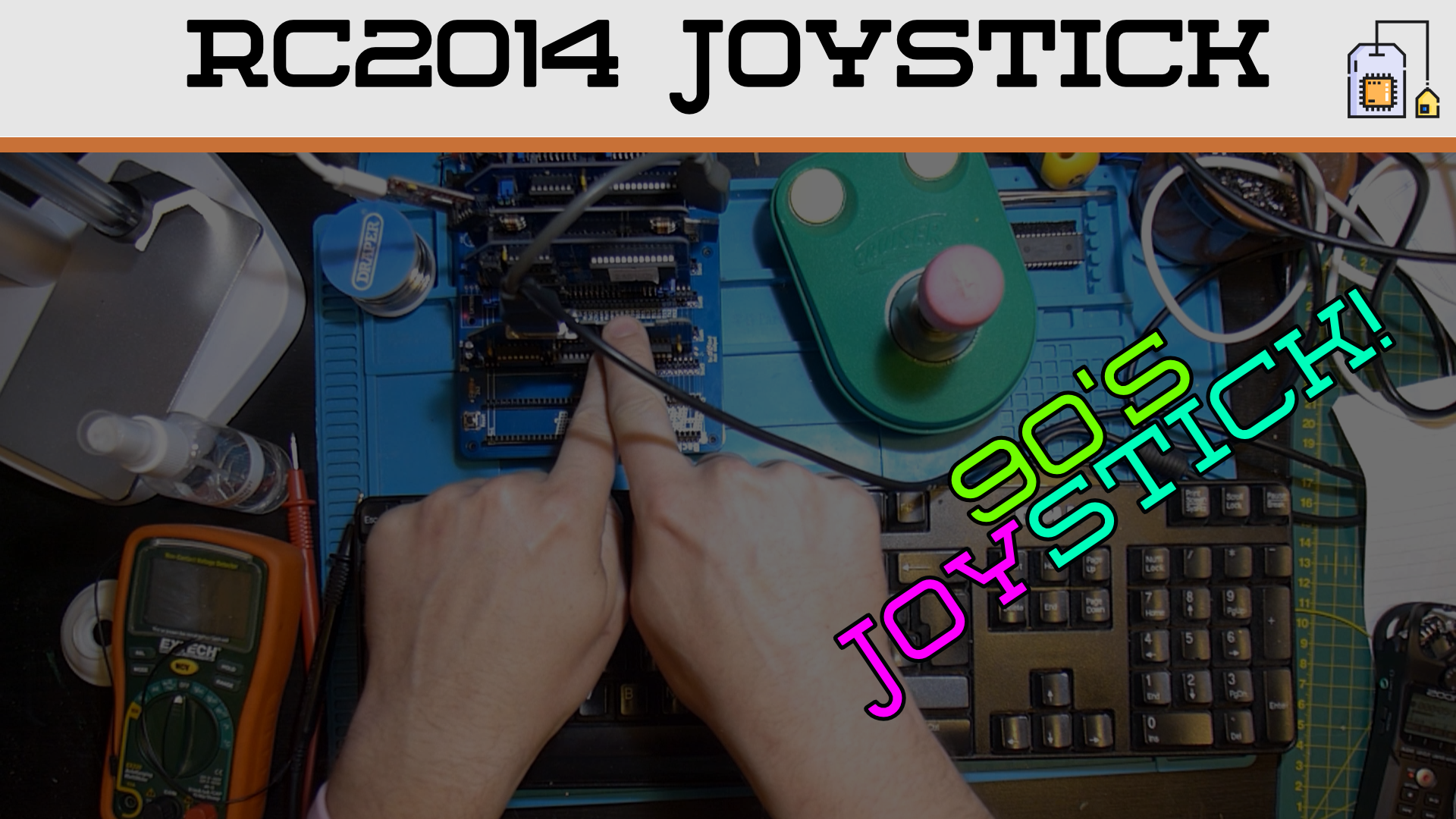 The Joy of Sticks – RC2014 Z80 Joystick Kit