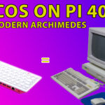 A raspberry Pi being compared to an Acorn Archimedes because the both run RISC OS.