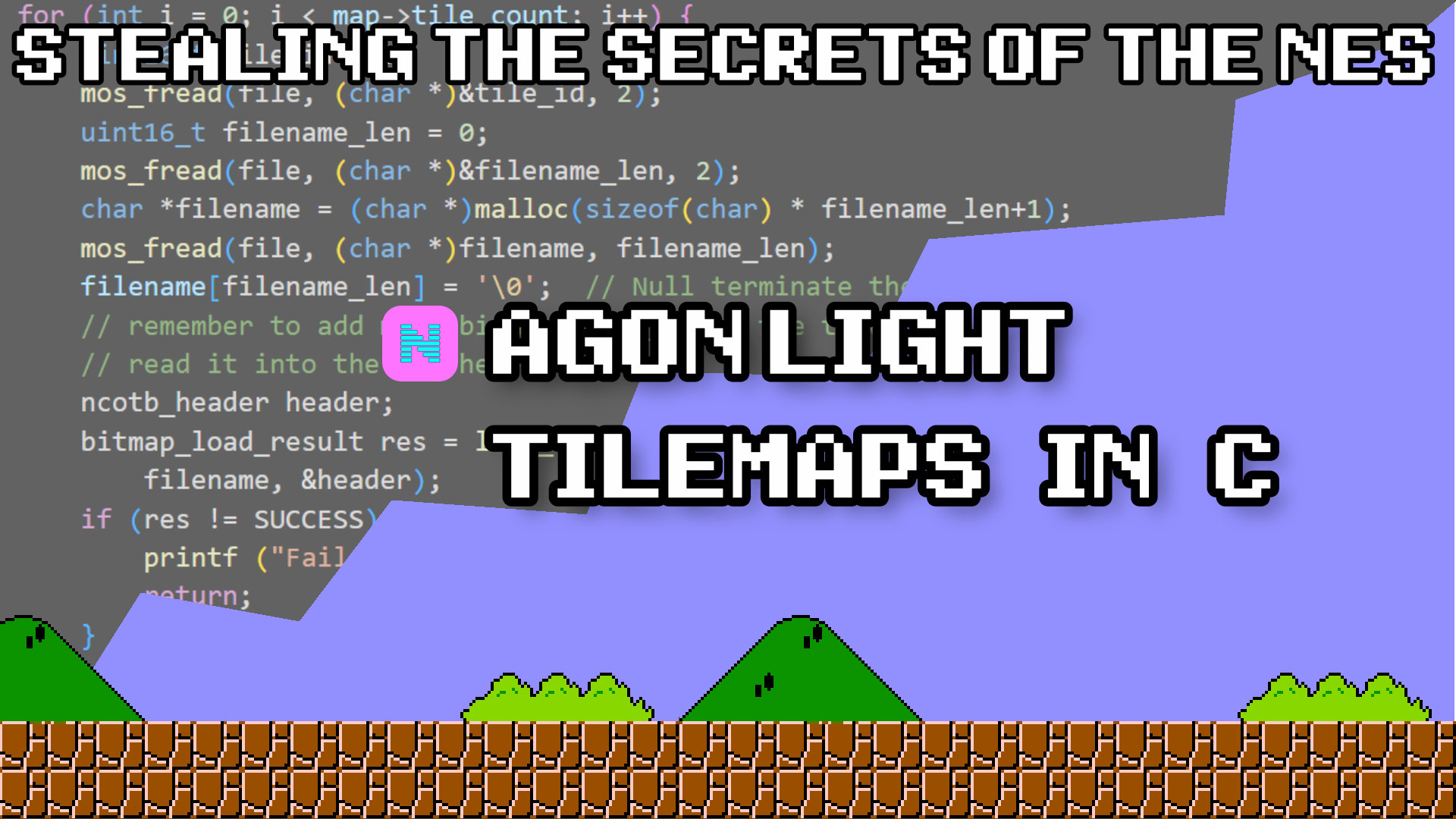 Stealing the Secrets of the NES – Agon Light Tilemaps in C